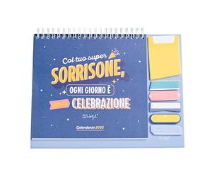 Mr. Wonderful - Desk Calendar 2023 - With a smile, there are new things to conquer every day