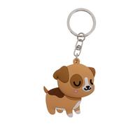 Mr. Wonderful - Key ring - Dog - Key ring made of rubber, multicoloured, Estandar