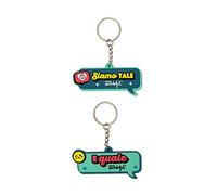 Mr. Wonderful Keychain, Rubber, multi-coloured, Default