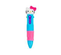 Mr. Wonderful - Mini Multi-Coloured Pen - Hello Kitty - Pen with 6 Pastel Colours (Pink, Blue, Green, Lilac, Orange and Black) with Hello Kitty as Protagonist - Pocket Format