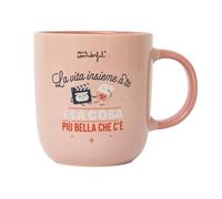 Mr. Wonderful - Mug - Life with You is The Most Beautiful Thing There is - Ceramic Mug with Love Message