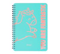 Mr. Wonderful Notebook a5 unicorn mint you are fantastic