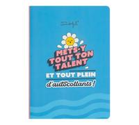 Mr. Wonderful - Notebook with sticky notes and stickers - Put all your talent... and lots of stickers!