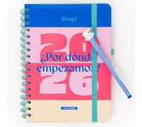 Mr. Wonderful - Office 2026 Week to View Year Planner + Erasable Bobo Pen - Where do we start?