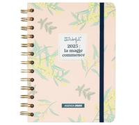 Mr. Wonderful - Office Small 2025 Week to View Diary - Magic Begins - Includes 8 Sheets of Stickers and Motivation Phrases