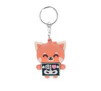 Mr Wonderful Red Panda Keyring with RX Made of Rubber for Health Workers