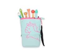 Mr. Wonderful - Set of 6 erasable Bo-Bo pens + Mint extendable Pencil case - Time to Believe in You
