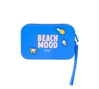 Mr. Wonderful Unisex's Silicone Wallet-Beach Mood, Multicoloured, 17 x 10,5 x 2,5 cm