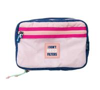 Mr. Wonderful - Toiletry Bag - I Don't Need Filters - Personalised Toiletry Bag - Toiletry Bag Made of Polyester - Toiletry Bag with Zip, Multicoloured, Toiletry Bag - I Don't Need