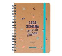 Mr.Wonderful - Wonder 2024/25 Weekly Planner - Every Week - School Agenda with Weekly Organization - Includes 8 Sheets of Stickers