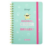 Mr. Wonderful - Wonder 2025 Week to View Diary - Imagine, Create... and Shine! - Includes 8 Sheets of Stickers and Sticky Notes