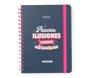 Mr.Wonderful - Wonder School Agenda 2025-26 Weekly - School Agenda with Weekly Organization - Plans, Illusions and Good Vibes