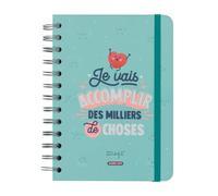 Mr.Wonderful Wonder Small Week to View Diary 2024 - I Will Achieve Thousands of Things 22.1 x 2.1 x 15.6