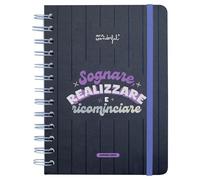 Mr. Wonderful - Wonder Small Weekly Diary 2025 - Dream, Make and Start Over - Includes 8 Sheets of Stickers and Daily Phrases