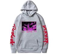 MR.YATCLS Berserk Manga Merchandise Hoodie Adult Men/Women Long Sleeve Guts Print Hoodies Pullover Drawstring Sweatshirt Oversized Clothing (XXS-4XL)