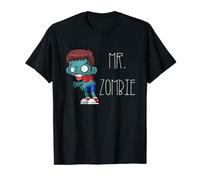 Mr. Zombie. Halloween t-shirt for couples. Mr and Mrs shirt T-Shirt