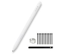 MR05 EMR Stylus for Kindle Scribe/Remarkable 2 with Digital Eraser, 4096 Pressure Sensitivity, Palm Rejection, Digital Pen for EMR Devices/Tablet with 10 Tips-White