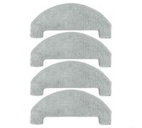 MR1 Robot Vacuum Replacement Mop Cloths Microfiber Material for Reliable Adhesion and Cleaning Action (4 Pack)