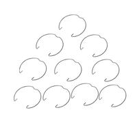 MR11 Retaining Spring Ring Clip Diameter 35MM LED Halogen Bulb Holder, in Recessed Lighting MR11 Heart-Shaped, 10 Packs Pliers & Pincers