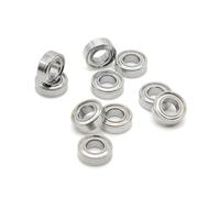 MR126ZZ 6 * 12 * 4mm Miniature MR126 ZZ Ball Bearings L-1260ZZ MR126z 10Pcs