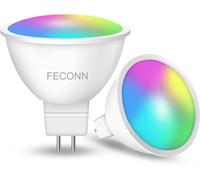 MR16 Smart Bulb,5W=40W, GU5.3 LED Wifi Light, AC/DC 12V, Compatible with Alexa,