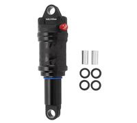 MR2 Air Rear Shock Rebound Aluminum Alloy Air Pressure Rear Shock Absorber with 24mm Bush 165x35mm Suitable Various Types Mountain Bikes