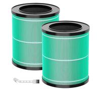 MR2566 Replacement Filter Compatible with MORENTO MR2566 Air Purifier Pet Dander Version 3-in-1 H13 True HEPA & Activated Carbon Air Filter, 2 Pack