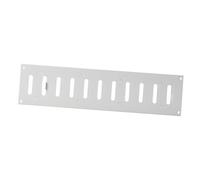 MR4010R Metal Sliding Grill 400 x 100 mm / Ventilation Grill Metal White 400 x 100 mm