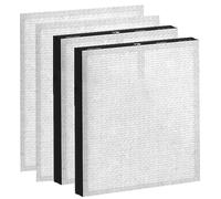 MR5866 Replacement Filter for MORENTO MR5866 Air Purifier, 3-in-1 H13 Replacement HEPA Filter, Highly Efficient Activated Carbon and Pre-Filter, Air Filter Replacement (2 Filters + 2 Pre-Filters