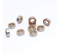 MR74RS Color Bearing ABEC-3 10PCS 4 * 7 * 2.5 mm ABEC-3 for Hobby Electric RC Car Truck Deep Groove Ball Bearings MR74-2RS