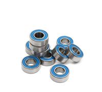 MR85RS Bearing 20/50/100PCS 5x8x2.5 mm ABEC-7 Hobby Electric RC Car Truck MR85 RS 2RS Ball Bearings MR85-2RS Black Sealed(100PCS)
