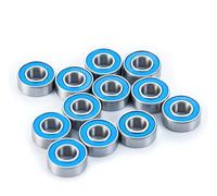 MR85RS Bearing 5x8x2.5 Mm Hobby Electric RC Car Truck MR85 RS 2RS Ball Bearings MR85-2RS Black Sealed 5PCS