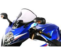 MRA Racing windshield with ABE GSX-R 1000, model year 2007-2008, Black