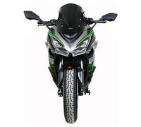 MRA Racing windshield with ABE Ninja 1100 SX, model year 2025, Black