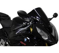 MRA Racing windshield with ABE S 1000 RR, model year 2015, Black