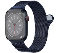 MRAIN-H Milanese Loop Compatible with Apple Watch, Magnetic Metal Straps | Fits 38mm 40mm 41mm 42mm, 44mm 45mm 46mm 49mm, for iWatch Strap Series 11 10 9 8 7 6 5 4 SE Ultra 3 2 1, Women Men