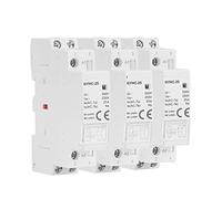 MRANADLDF Din Rail Household Contactor AC24V 48V 110V 220V 2P 25A 2NO 50/60Hz AC Contactor 1Pcs(2p 25a 2no 220vac)