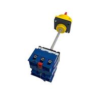 MRANADLDF Isolating Switch with Aluminum Strip DIN Rail mounting 80A 3/P Switch Padlock Rotating cam Cabinet Control YMD11-80B/4P(4p)