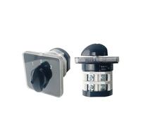 MRANADLDF LW31 Rotary Selector 32A 2 Poles Cam Manual Transfer Changeover Switch YMZ12-32/2