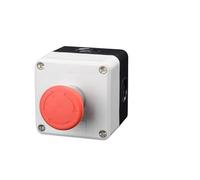MRANADLDF New XB2 Metal Button Switch Control Box Start Stop Industrial Identification Symbol self Reset Circular Emergency(1Hole-03)