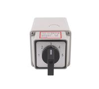 MRANADLDF YMW26 LW26-20/5M Two Wire Five Group 5 Position 20A Power Switching Signal Waterproof Box Transfer Rotary Cam Switch