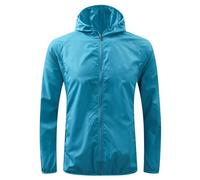 Mrat Mens and Womens UPF 50+ Sun Protection Hoodie Windproof Lightweight Athletic UV Jacket Running Zip Up Outdoor Tops Hiking Long Sleeve SPF Quick Dry Shirts Walking Cycling Beach Going Out S-4XL