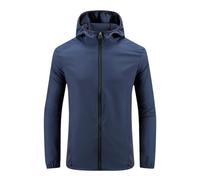 Mrat Men's Jackets Sun Protection Hooded Jacket UPF 50+ Quick Dry Outdoor Running Workout Coats Long Sleeve UV SPF Shirts Cooling Lightweight Breathable Hoodies Tops Hiking Rash Guard Fishing 4XL