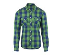 Mrat Mens Plaid Shirts Long Sleeve Button Down Checked Tops Casual Loose Shirts Lumberjack Regular Fit Jackets Lapel Pockets Shackets Lightweight Soft Comfy Cardigans Tartan Checked Tops 3XL