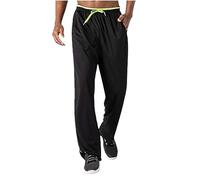 Mrat Mens Tracksuit Bottoms Lightweight Gym Jogger Mesh Lined Breathable Pants Drawstring Lounge Pants with Pockets Running Sports Sweatpants Bottoms Quick Dry Jogger Walking Outdoor Uk Size 8-16