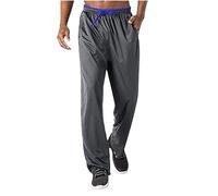 Mrat Mens Tracksuit Bottoms Lightweight Gym Jogger Mesh Lined Breathable Pants Drawstring Lounge Pants with Pockets Running Sports Sweatpants Bottoms Quick Dry Jogger Walking Outdoor Uk Size 8-16