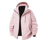 Mrat Mens Waterproof Jackets Outdoor Windproof Coat Lightweight Breathable Shell Jacket Hood Windbreaker Raincoat Solid Color Comfy Durable Coats Camping Travel Hiking Hunting Fishing Walking Trekking