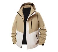 Mrat Mens Waterproof Jackets Outdoor Windproof Coat Lightweight Breathable Shell Jacket Hooded Windbreaker Raincoat Comfortable & Durable Coats Camping Travel Hiking Hunting Fishing Walking Trekking