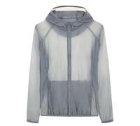 Mrat Women Men UPF 50+ Sun Protection Hoodie Lightweight Athletic UV Jacket Running Thin Zip Up Outdoor Hiking Long Sleeve SPF Shirt Quick Dry Outdoor T-Shirt Tee Summer Sunwear Running Hiking Fishing