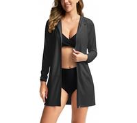 Mrat Women's Sun Protection Hoodies UPF 50+ UV Protection Jacket Quick Dry Summer Tops Long Sleeve Zip Up Jackets with Pockets Lightweight Athletic Slim Fit Shirts Outdoor Performance Cardigans